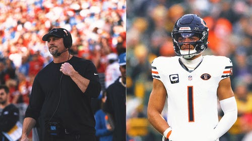 CHICAGO BEARS Trending Image: Lions HC Dan Campbell happy that Steelers' Justin Fields is out of NFC North